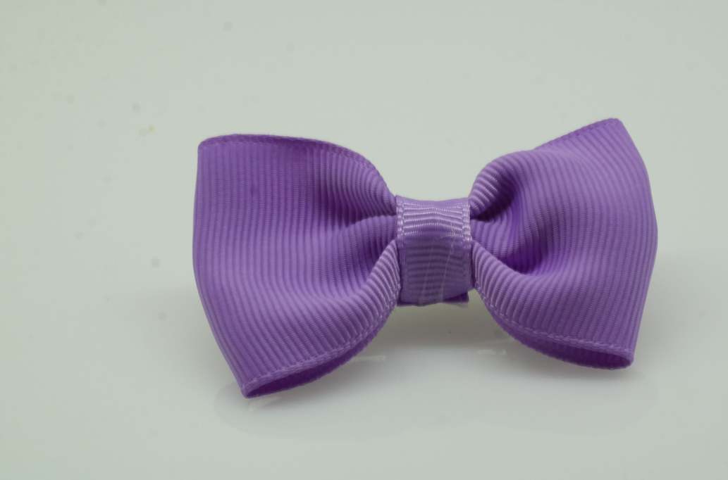 Itty bitty tuxedo hair Bow with colors  Hyacinth
